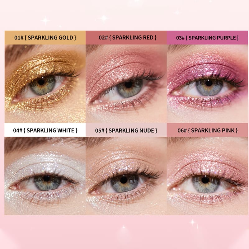 2 In 1 Jelly Shiny Shimmering Eyeshadow Stick | Long Lasting Glow Makeup Stick