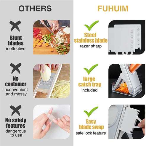 Mandoline Food Slicer Vegetable Cutter,