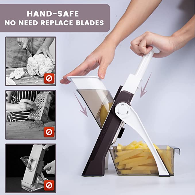 Mandoline Food Slicer Vegetable Cutter,