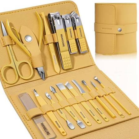 16pcs Professional Manicure & Pedicure Set